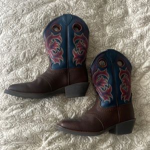 Little Girl Justin Cowboy Boots 12.5